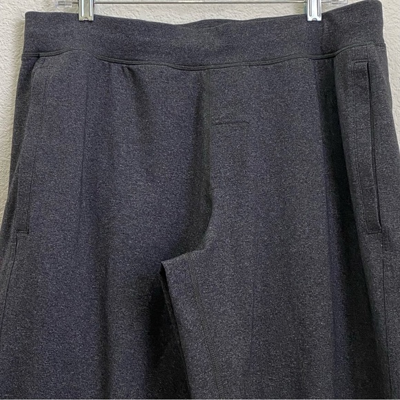 LULULEMON Athletica Heathered Black Kung Fu Men’s Pants Size XL Tall - Picture 6 of 16